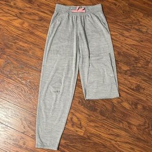Gray sweatpants